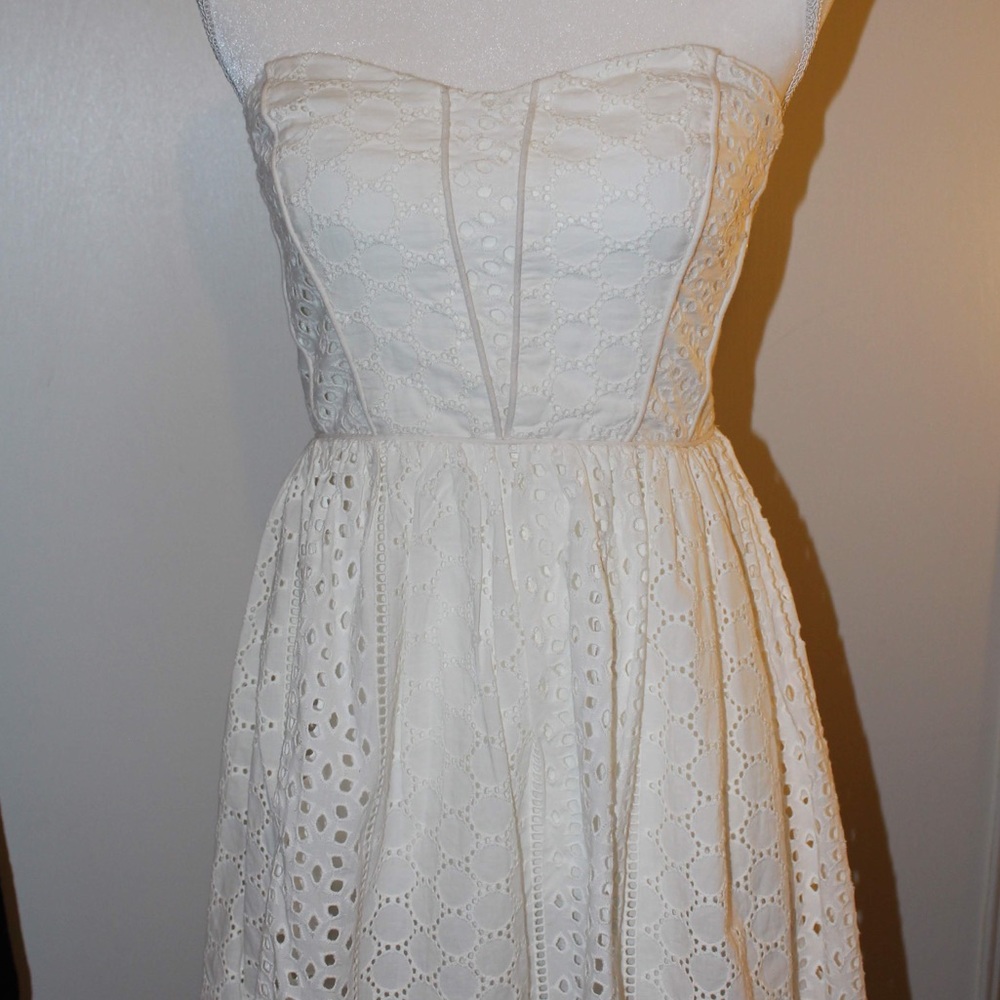 White Eyelet Dress